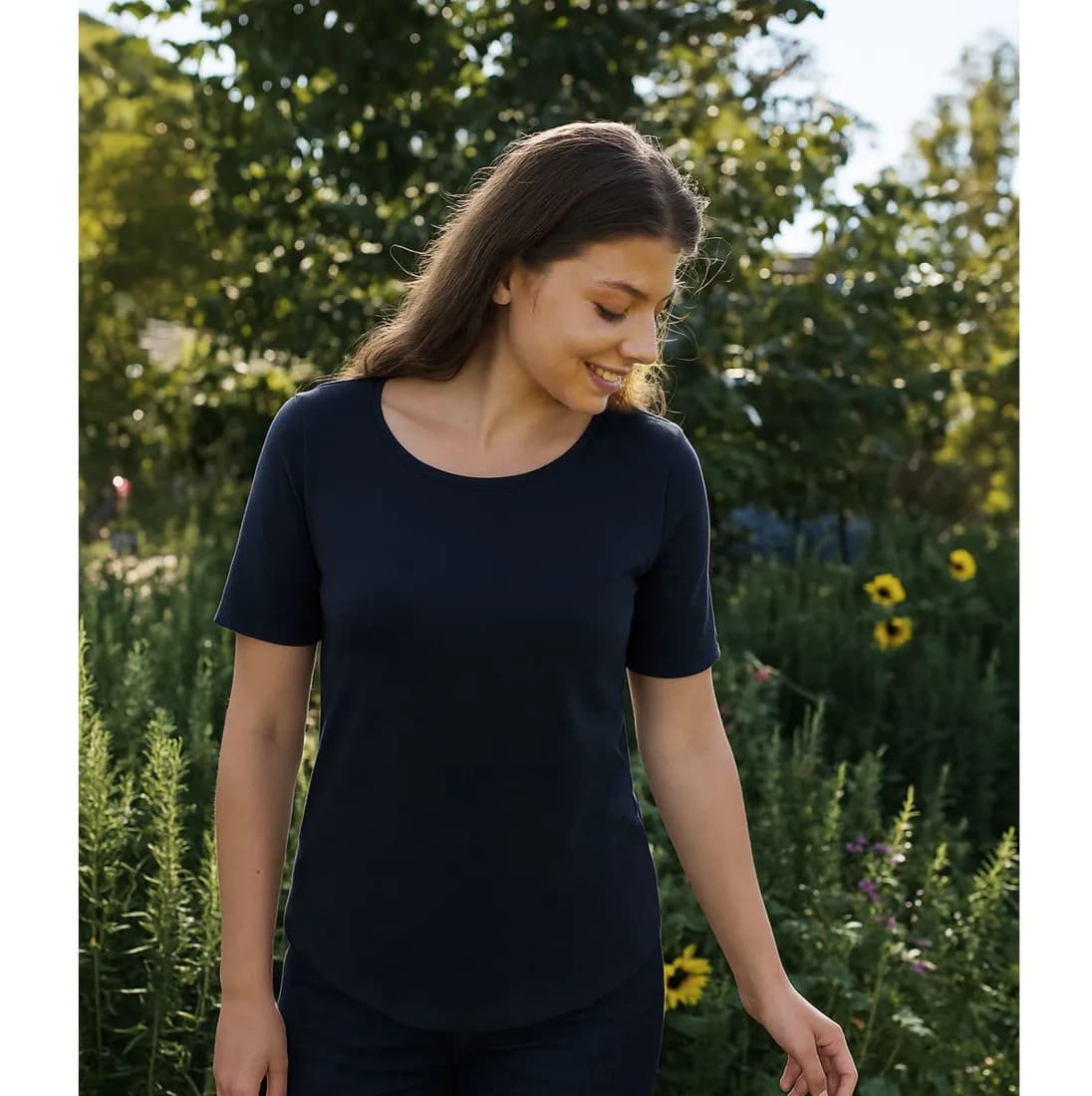 Ladies Half Sleeve T-Shirt
