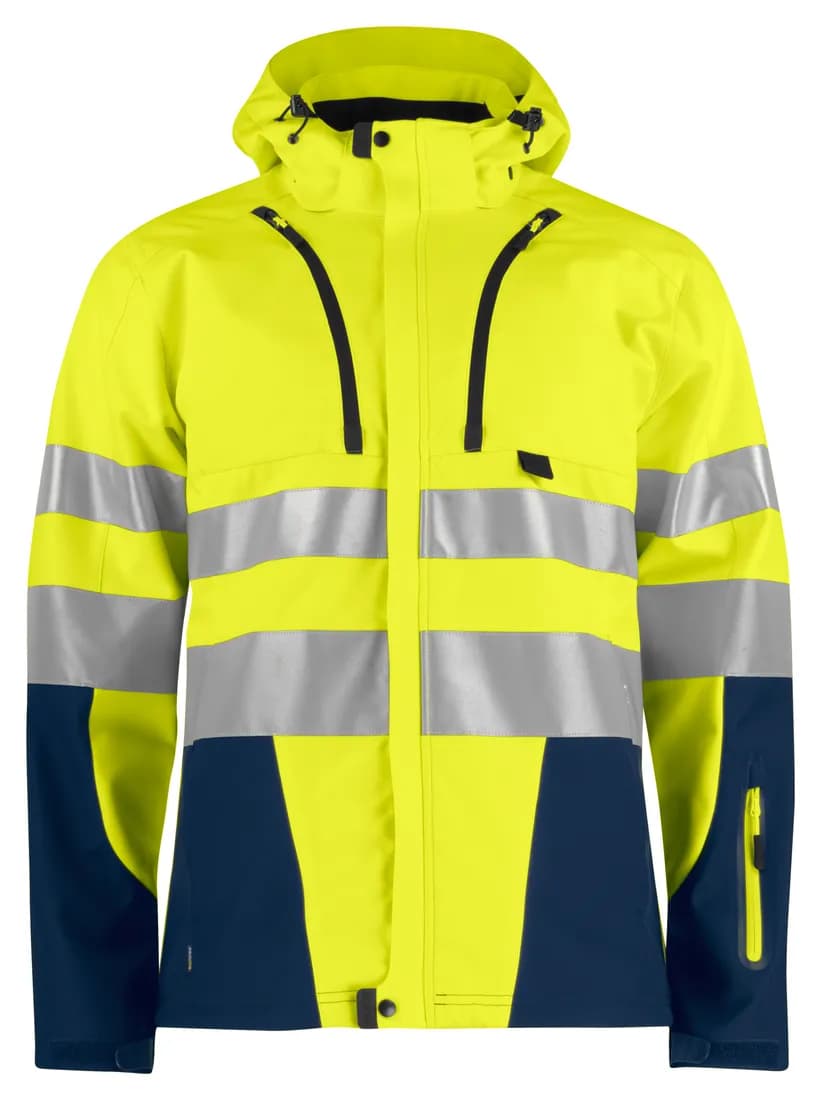 6419 Funktionnelle Softshell-Jacke EN ISO 20471 Klasse 3/2