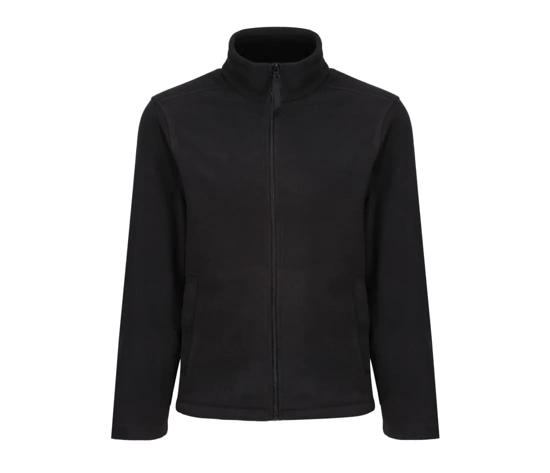 Micro Full Zip Fleece – Schwarz