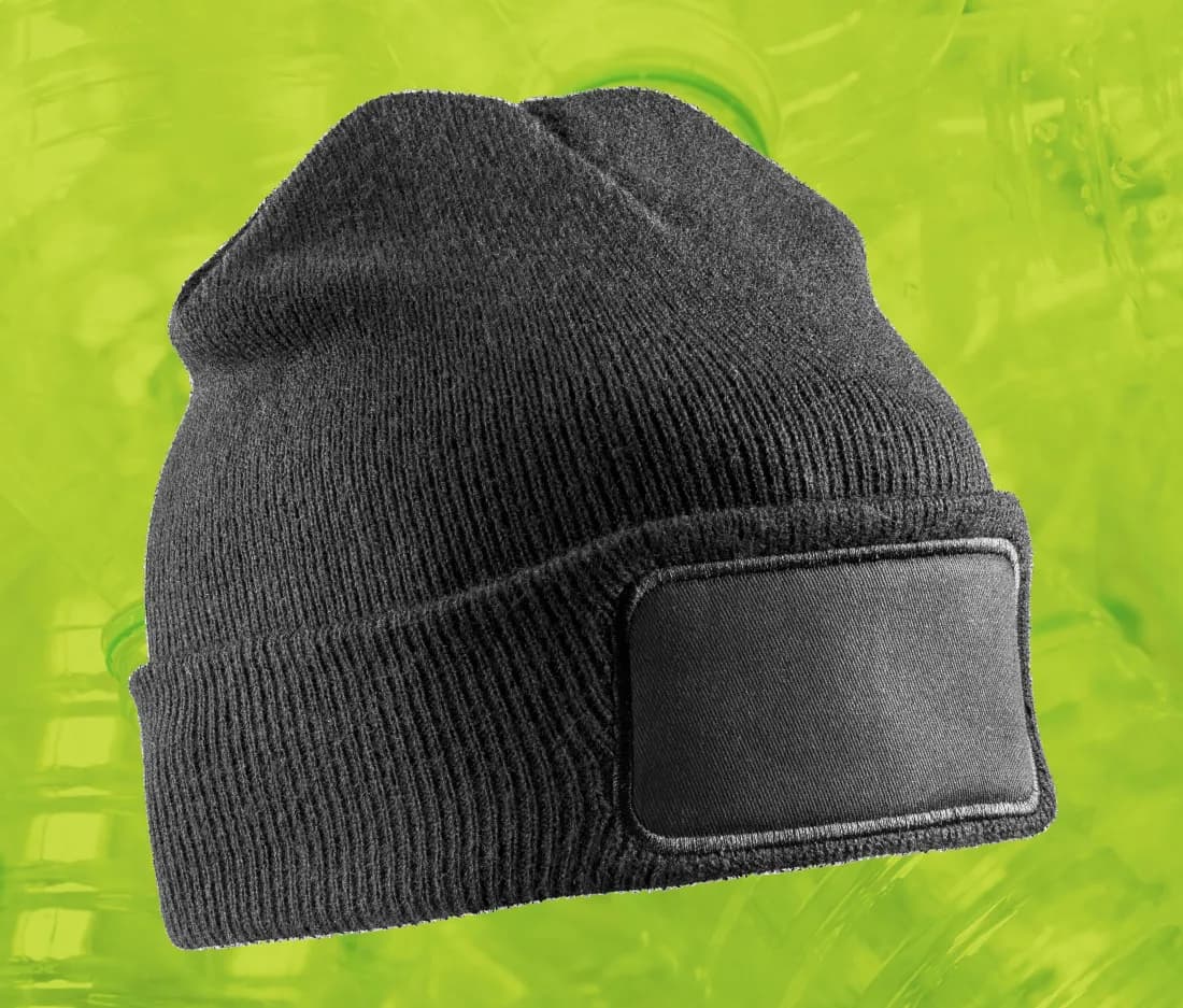 Bonnet recyclé double épaisseur à imprimer