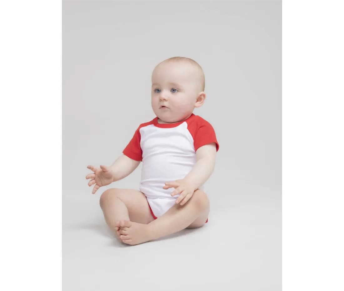 Essential Short Sleeved Baseball Bodysuit