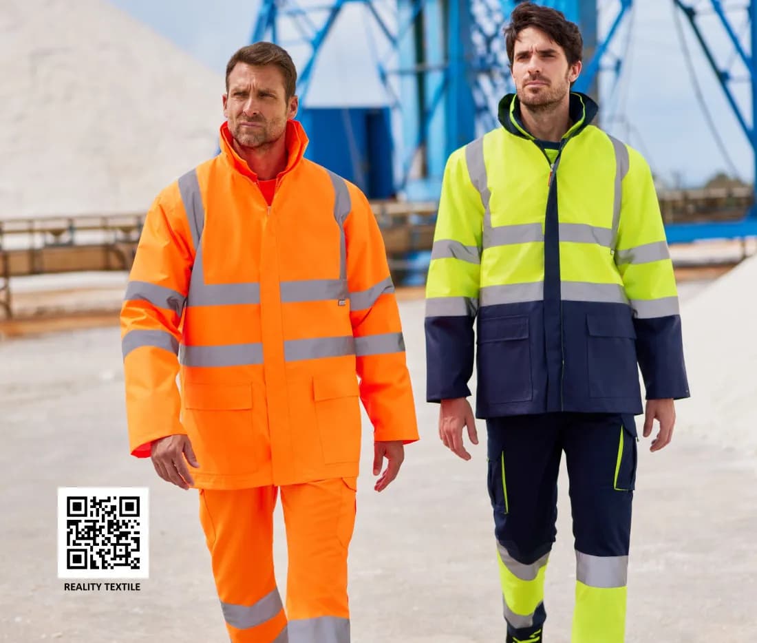 4-In-1 Two-Tone High Visibility Parka