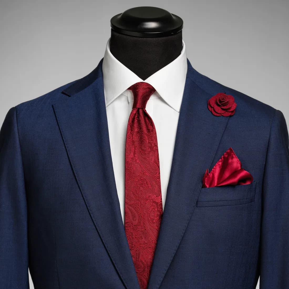 Giftbox Solid Paisley Tie