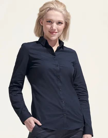 Women’s Long Sleeve Stretch Shirt Blake