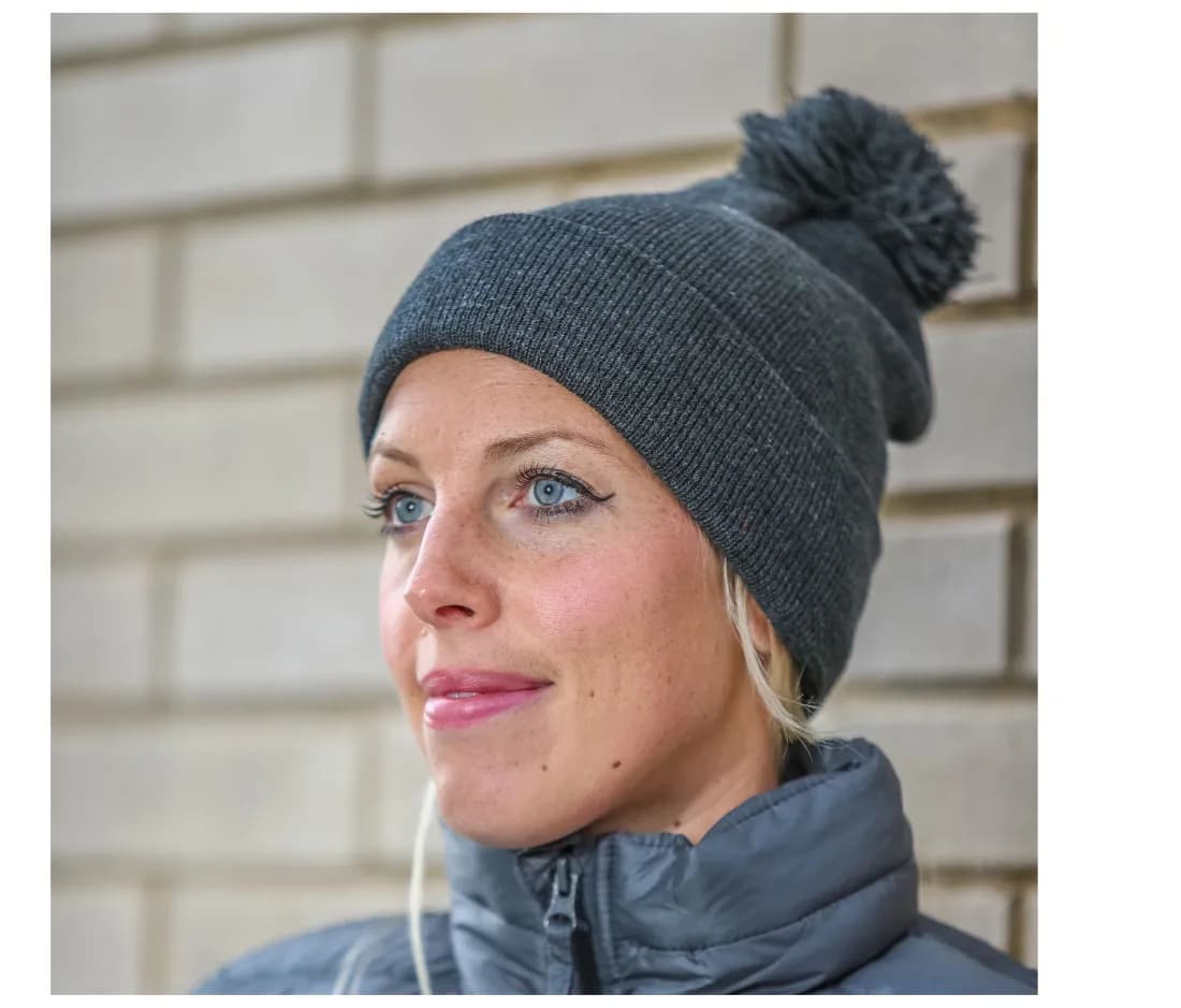 Pom Pom Beanie Hat