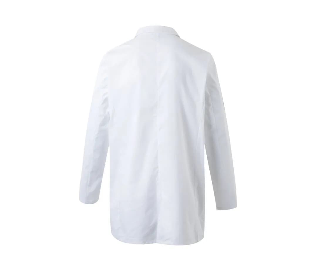 Blouse courte homme – Blanc – vue de dos