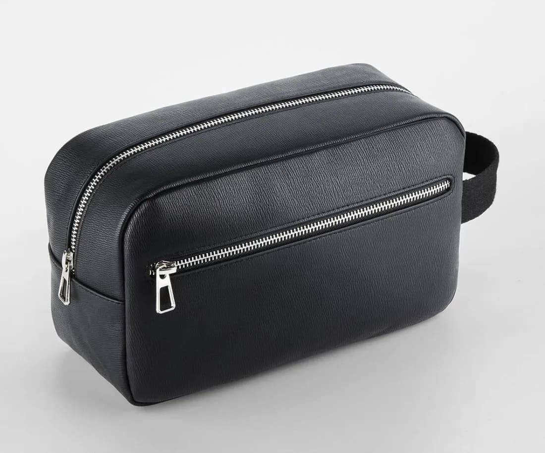 Tailored Luxe Pu Wash Bag
