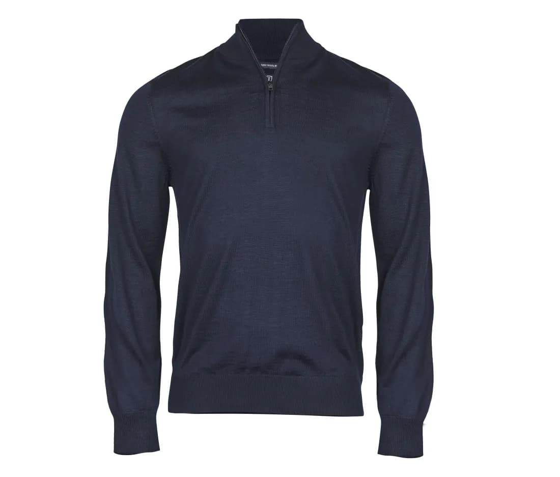 TEE JAYS Herren Half Zip Pullover