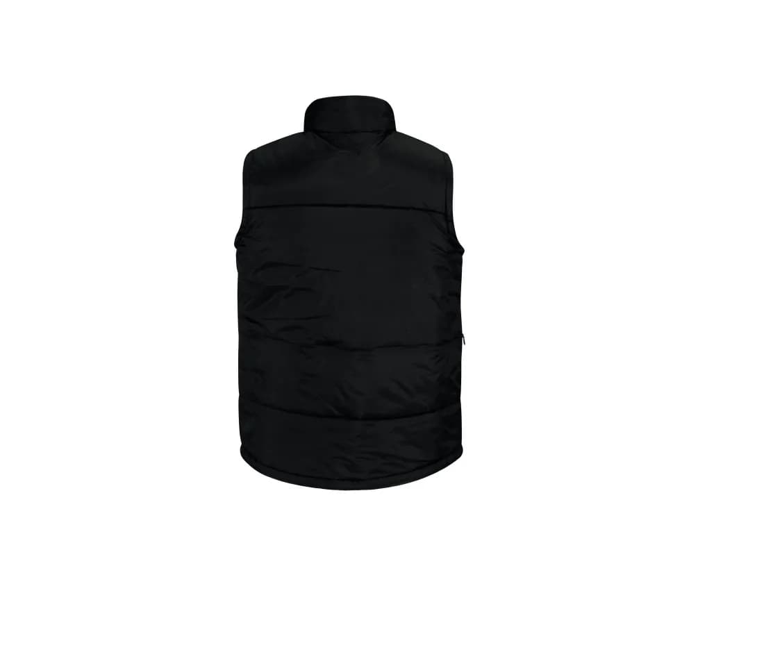 Bodywarmer Men – Schwarz – Rückansicht