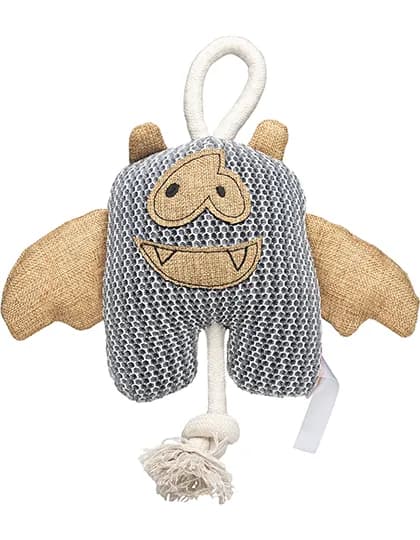 MiniFeet® Dog Toy Bat – Grau