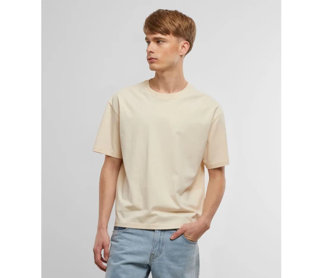 Cropped Oversized Tee
