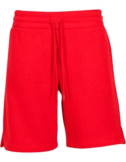 Ladies Basic Sweatshorts – Rot
