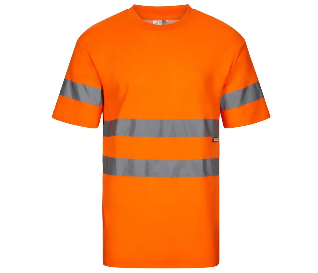 Tee-Shirt en Coton/Polyester Haute Visibilité – Orange fluo