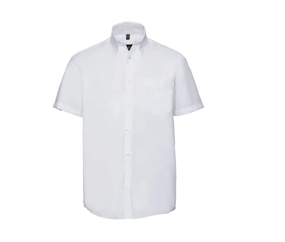Chemise manches courtes sans repassage «Ultimate» homme – Blanc