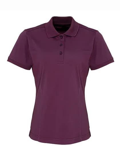 Women’s Coolchecker® Piqué Polo – Violet (Aubergine (ca. Pantone 5115c))