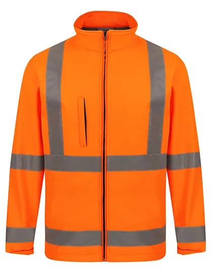 Hi-Vis Safety Softshell Jacket Turku – Orange