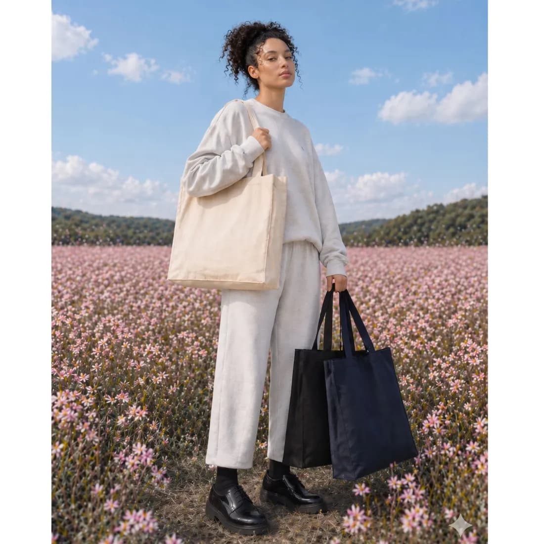 Gusset Heavy Tote Bag