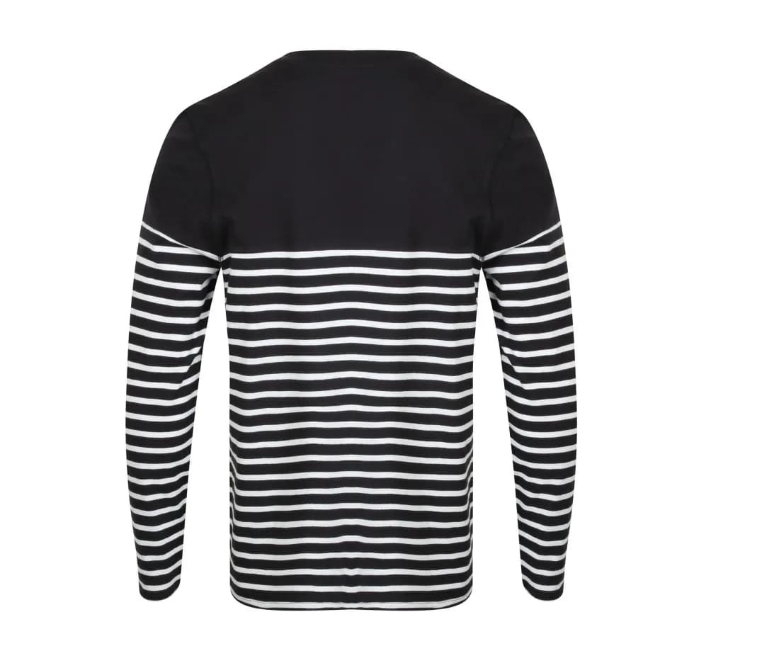 Long Sleeved Breton Striped T