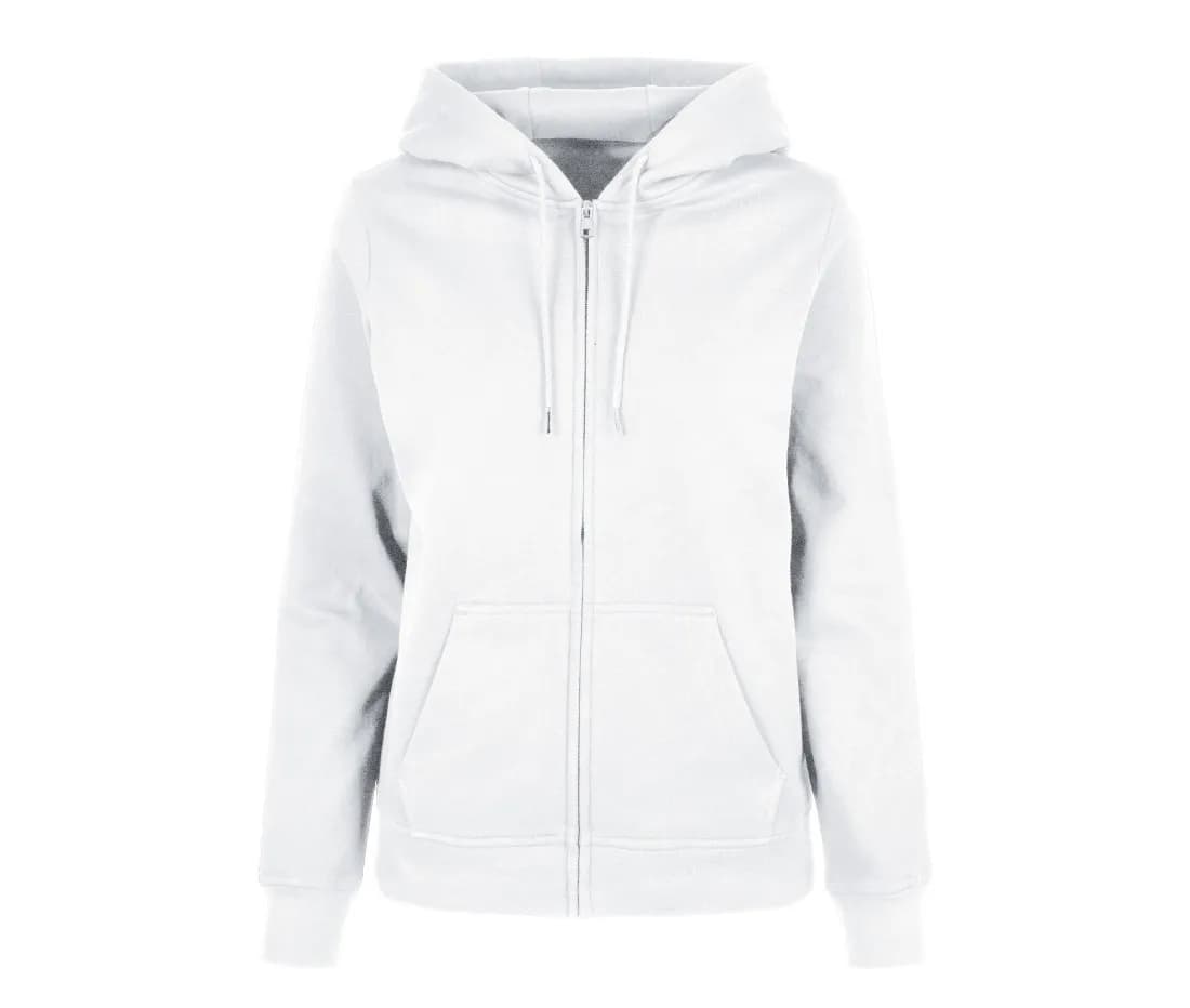 Ladies Basic Zip Hoody