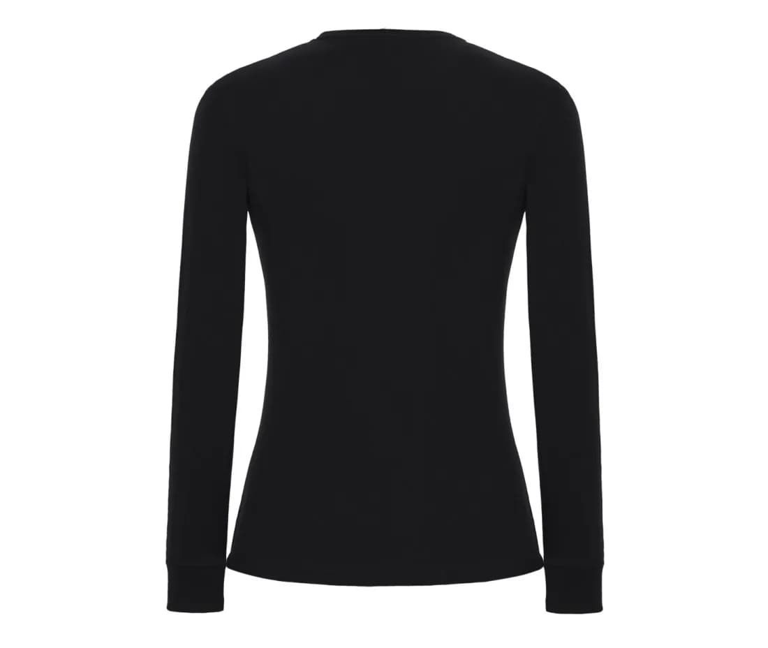 Lady Regular Ls Premium – Schwarz – Rückansicht