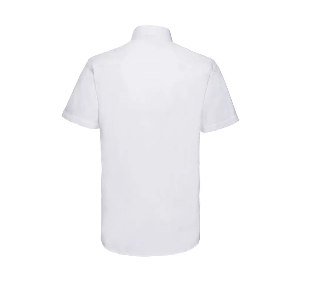 Chemise Oxford cintrée manches courtes homme
