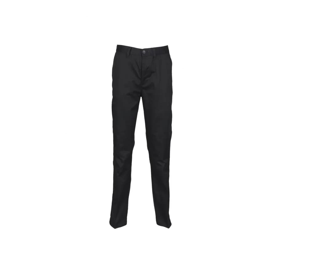 Damen Chinohose 65/35 Polyester/Baumwolle – Schwarz