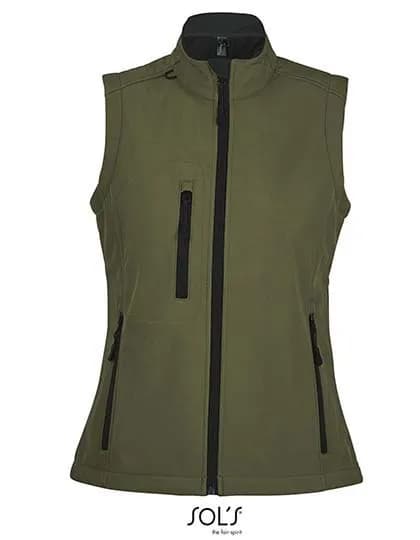 Women’s Sleeveless Softshell Rallye – Oliv