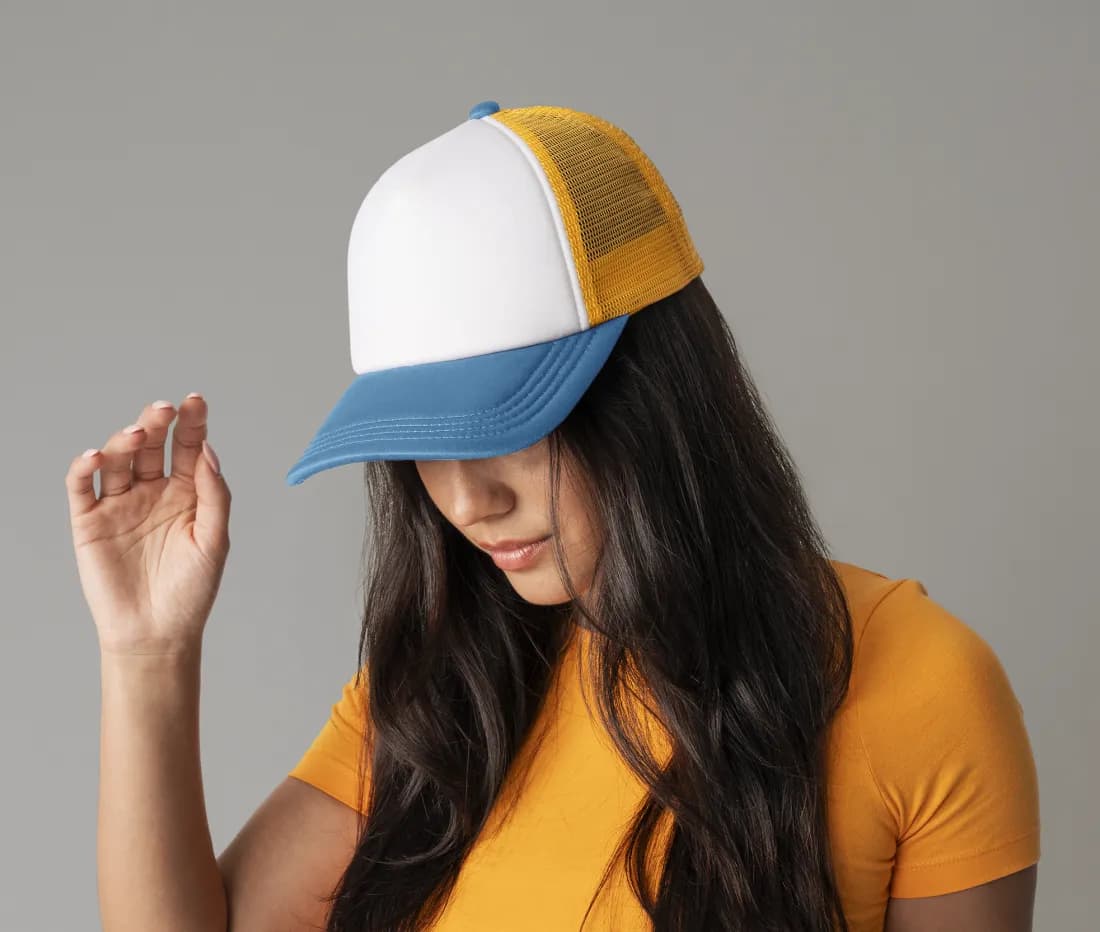 Retro 5 Panel Trucker