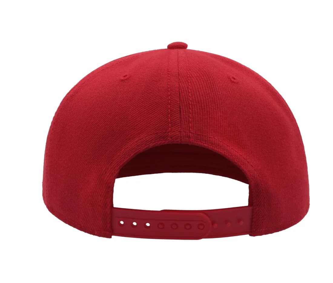Kid Snap Back-S – Rot – Rückansicht