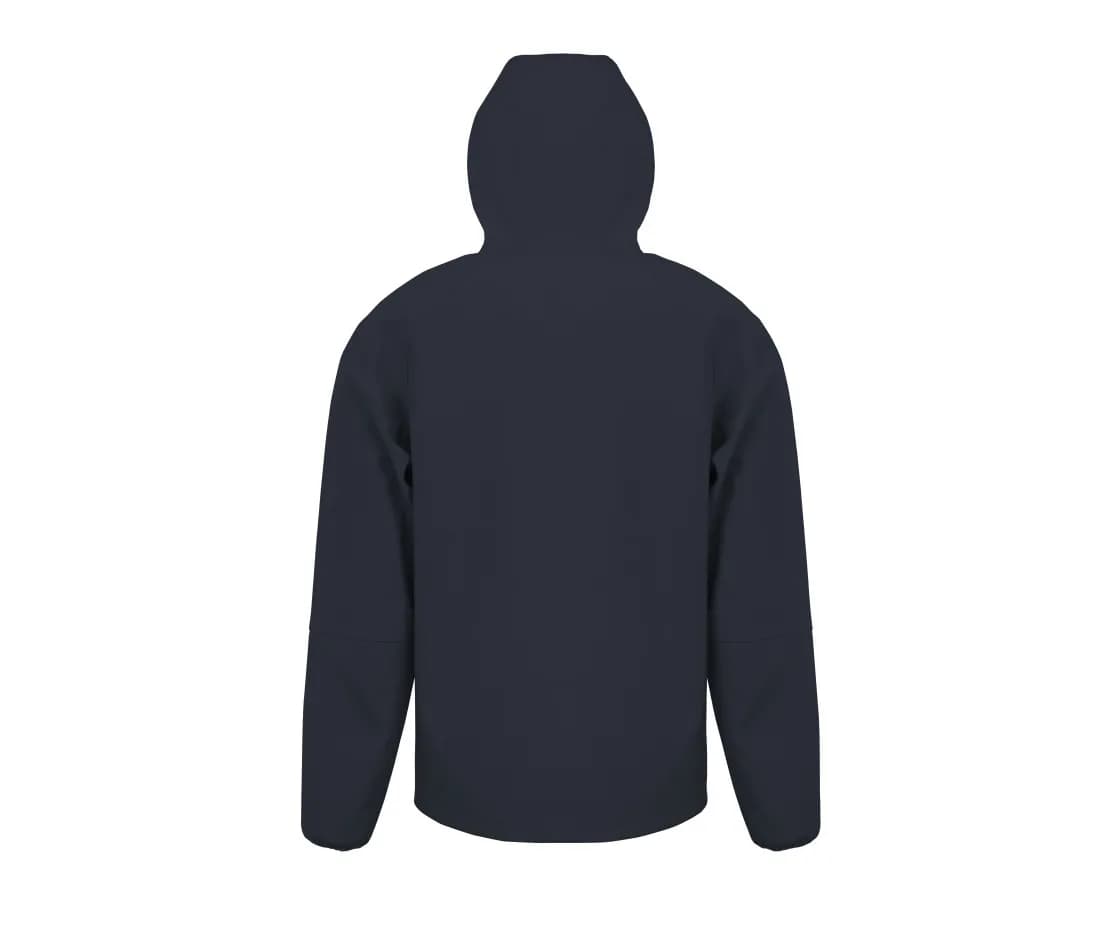 Veste softshell 3 couches recyclée à capuche imprimable