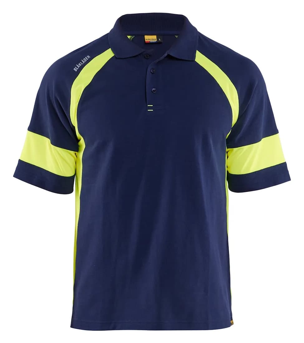 Poloshirt mit High Vis