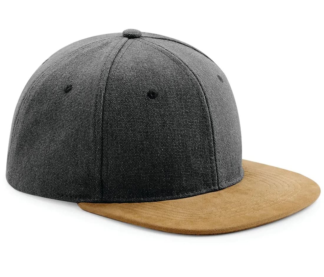 Suede Peak Snapback
