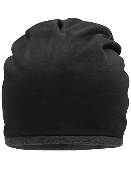 Fleece Beanie – Noir / Carbon