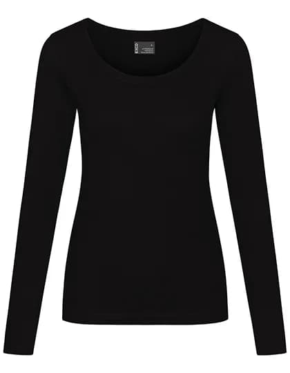 Women’s T-Shirt Long Sleeve – Schwarz