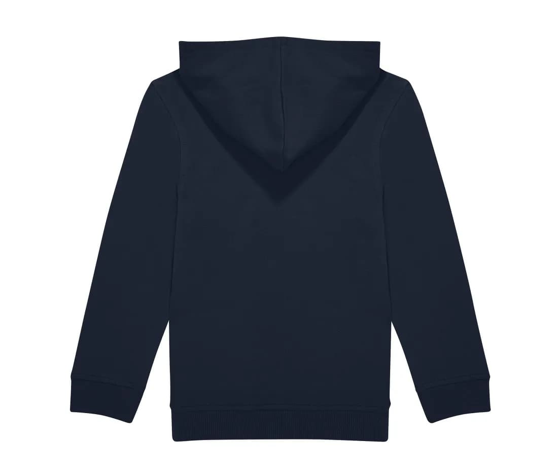 Sweat à capuche «ID.333» enfant – Marine – vue de dos