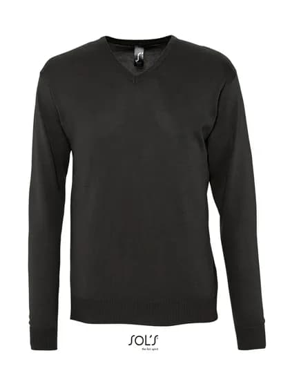 Men’s V-Neck Sweater Galaxy – Noir
