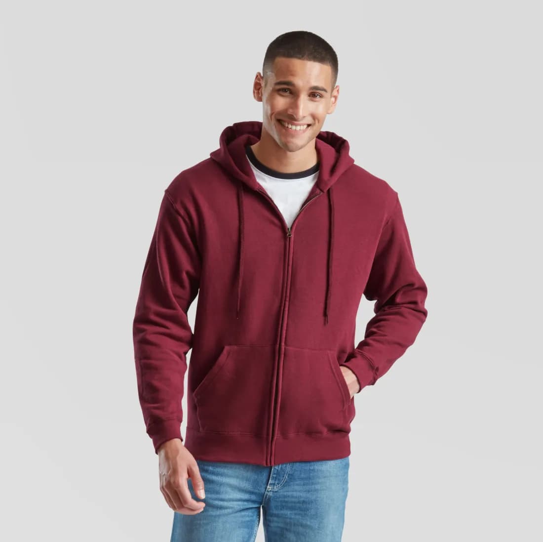 Classic Hooded Sweat Jacket