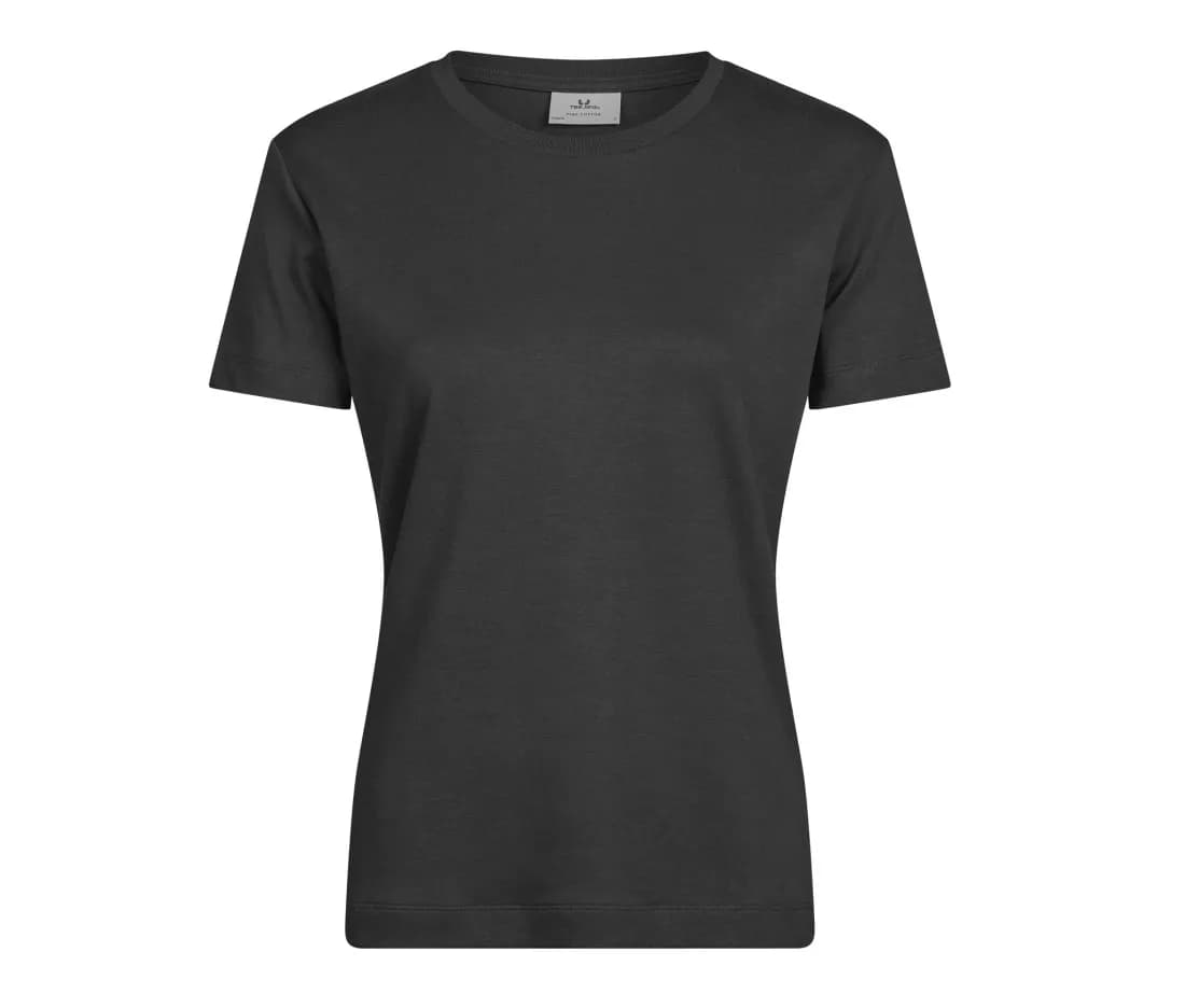 Women’s Pima Cotton Tee – Noir