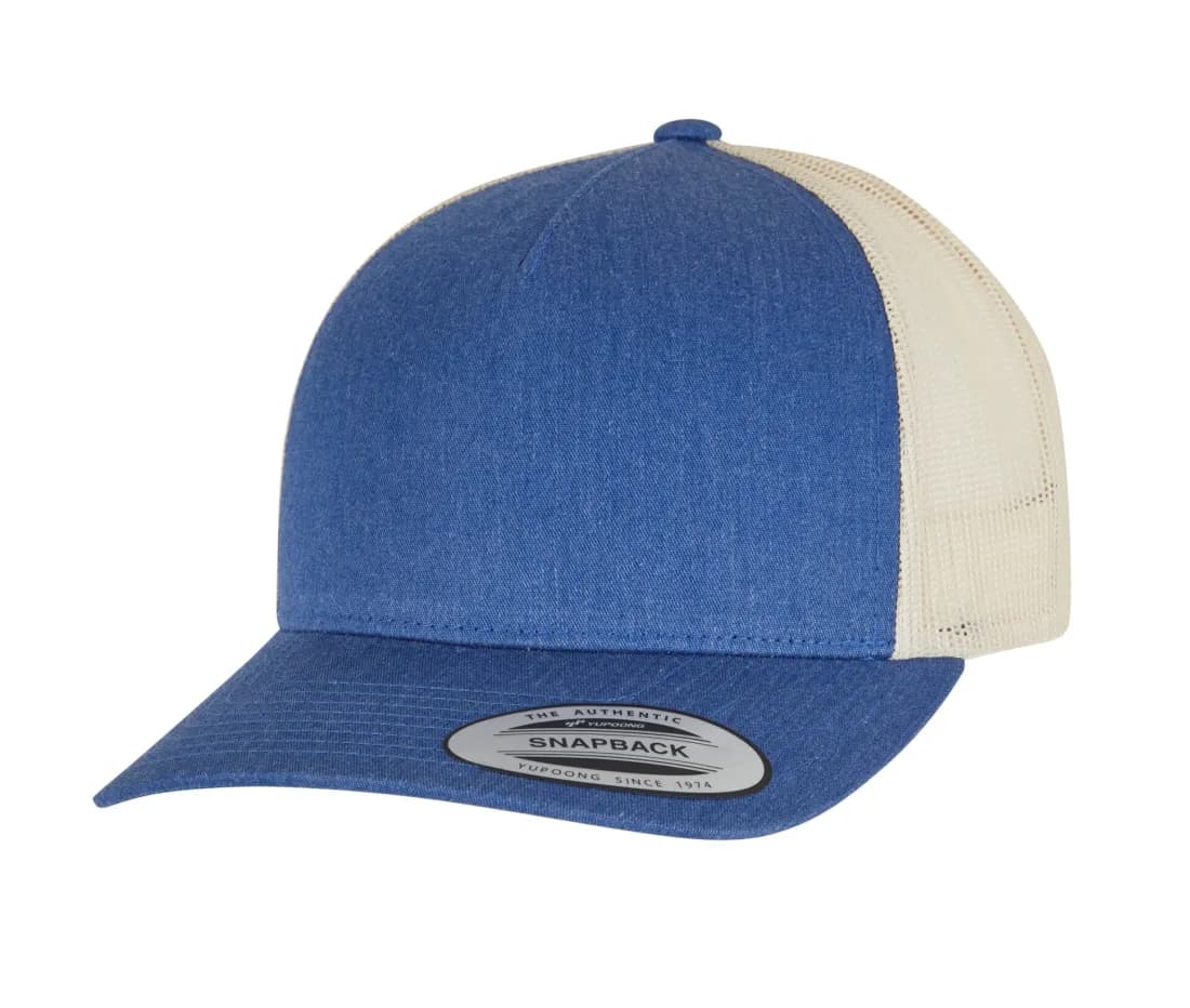 5-Panel Retro Trucker 2-Tone Cap