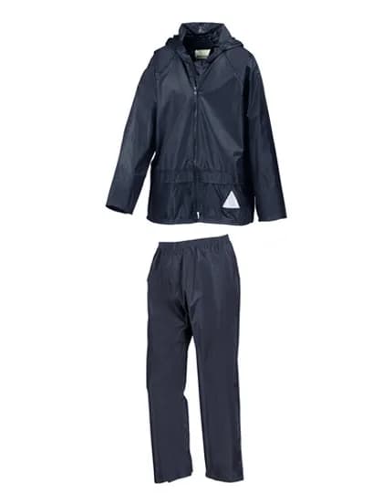 Junior Waterproof Jacket & Trouser Set – Marine