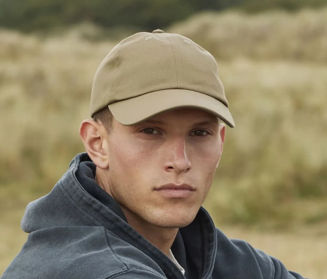 Organic Cotton 6 Panel Dad Cap