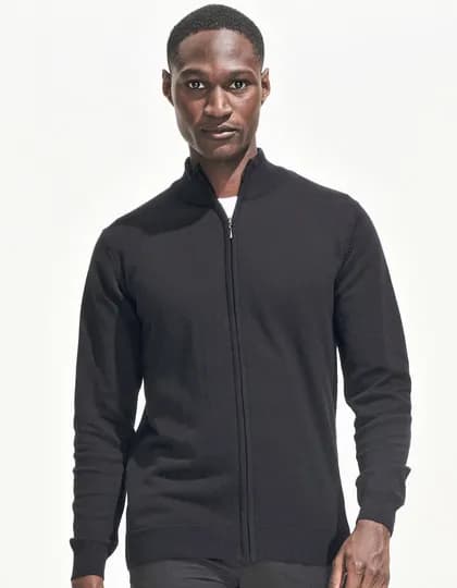 Men’s Zipped Knitted Cardigan Gordon