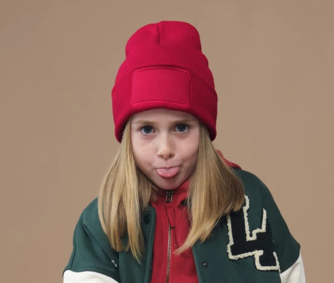 Kids Original Patch Beanie