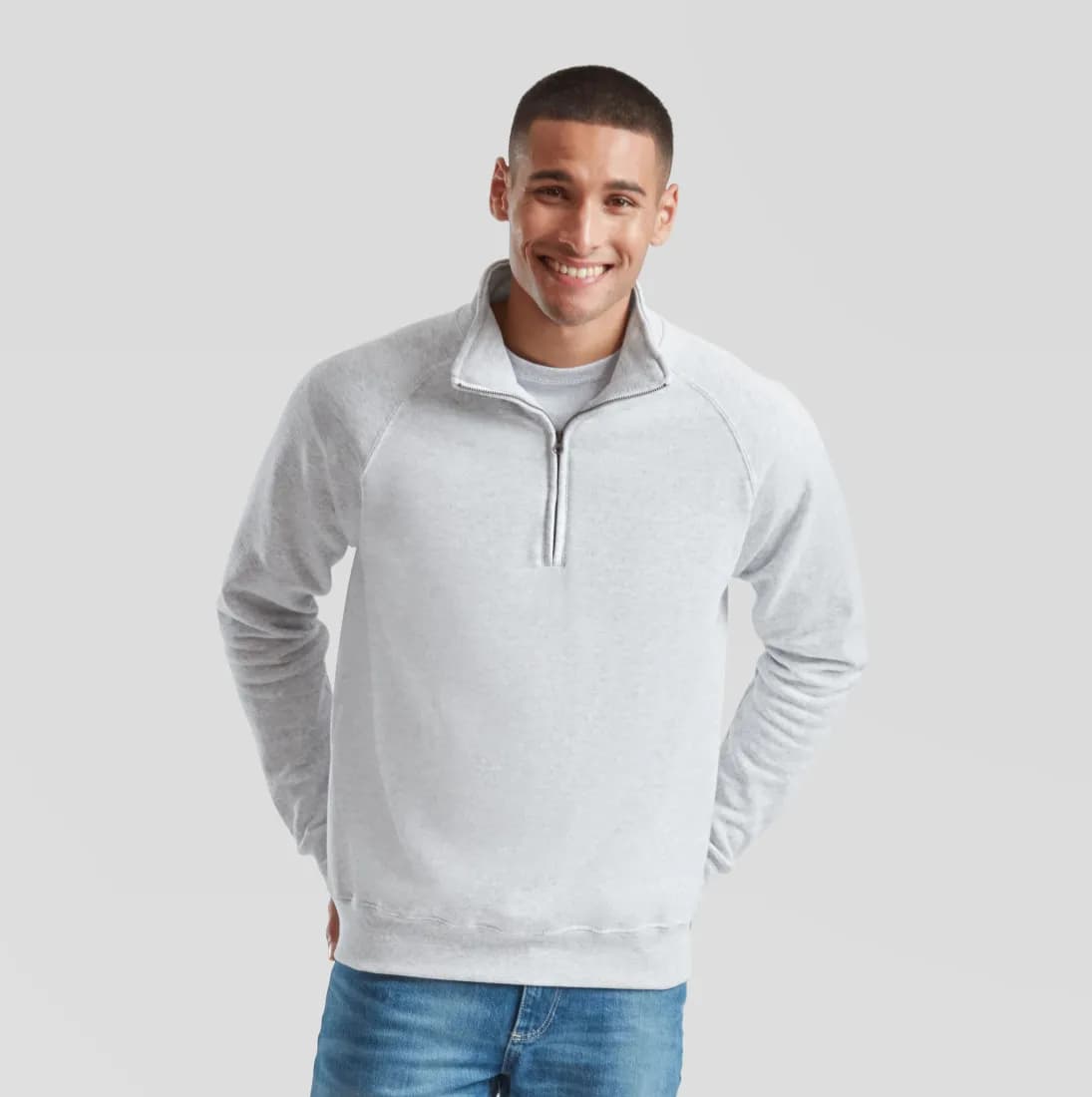 Classic Zip Neck Sweat