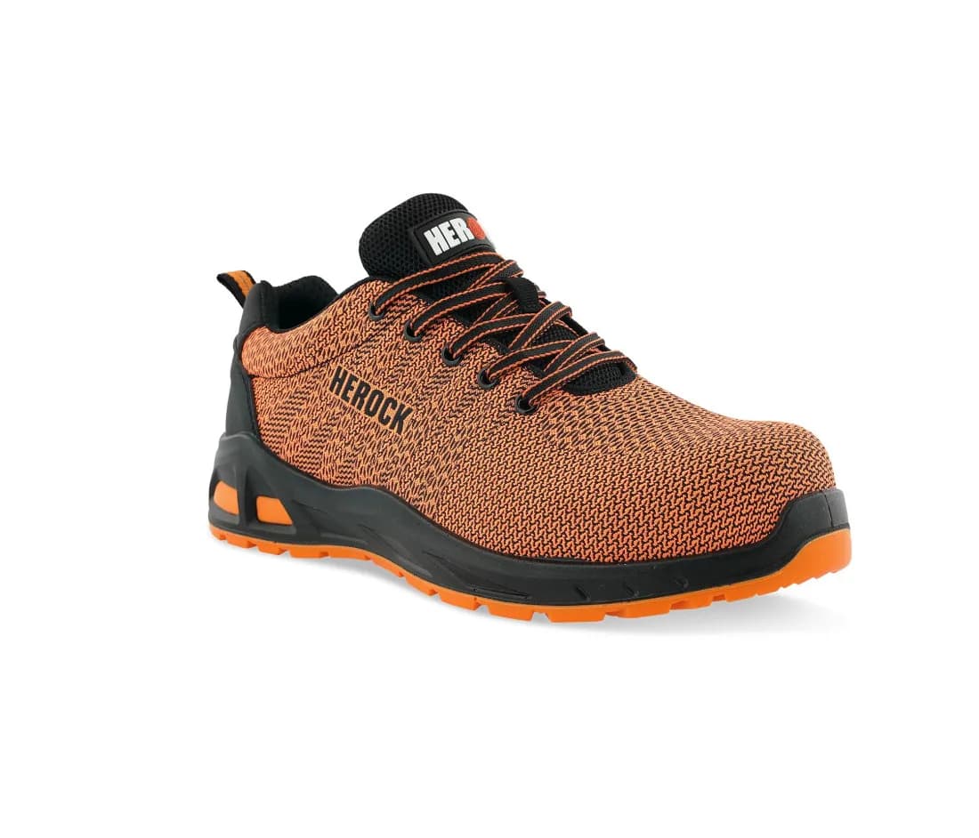 Titus – Leichter Sicherheitssneaker – Orange