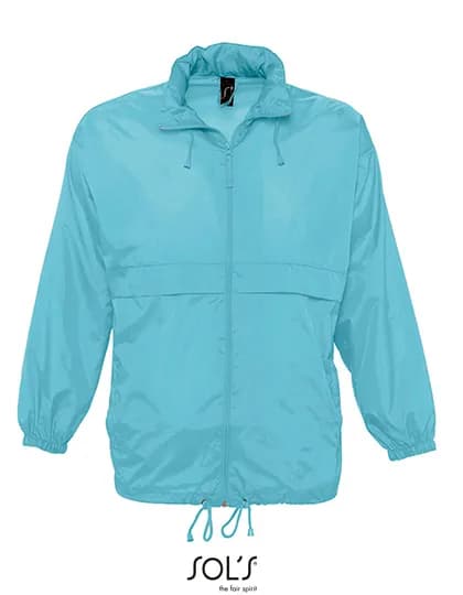 Unisex Windbreaker Surf Jacket – Türkis