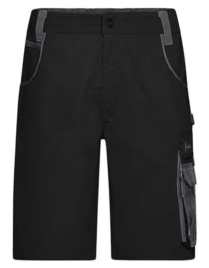 Workwear Bermudas -STRONG- – Schwarz / Carbon