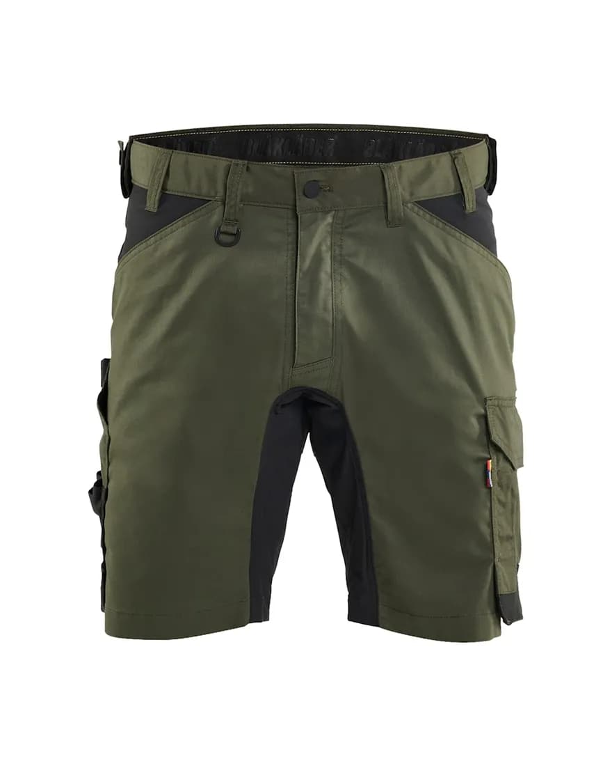 Handwerker Shorts mit Stretch