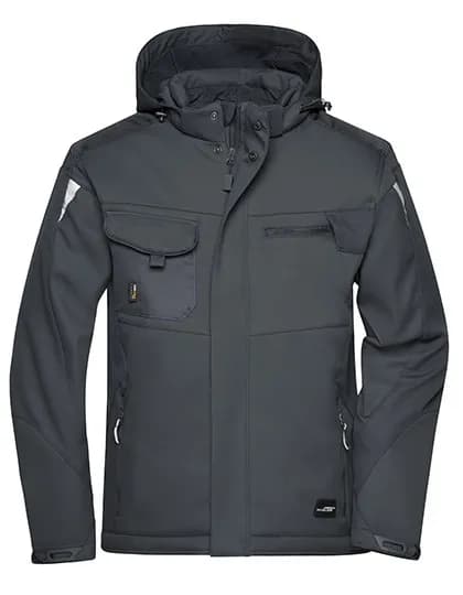 Craftsmen Softshell Jacket -STRONG- – Schwarz