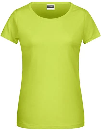 Ladies’ Basic-T 8007 – Jaune (Acid Yellow)